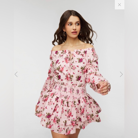 LoveShackFancy Netra mini dress Sz XS - Picture 1 of 8